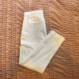 White J. Crew Dress Pants
